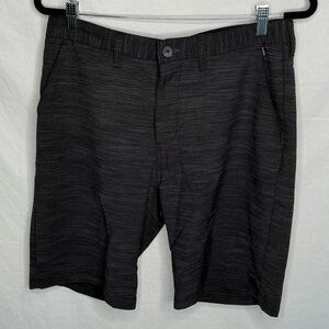 Billabong Submersible Crossfire Stretch Men 32 Charcoal Gray Board Shorts Casual